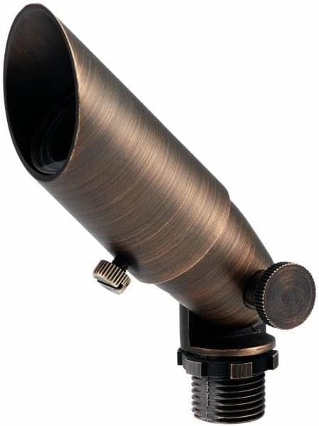 Kichler 15483CBR Cast Brass Landscape Accent, 1-Light, Centennial Brass