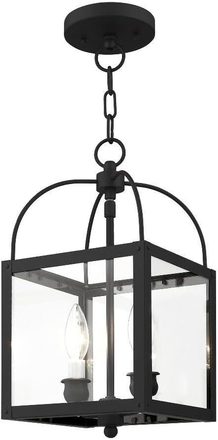 Livex Lighting Milford 2 - Light Pendant in  Black