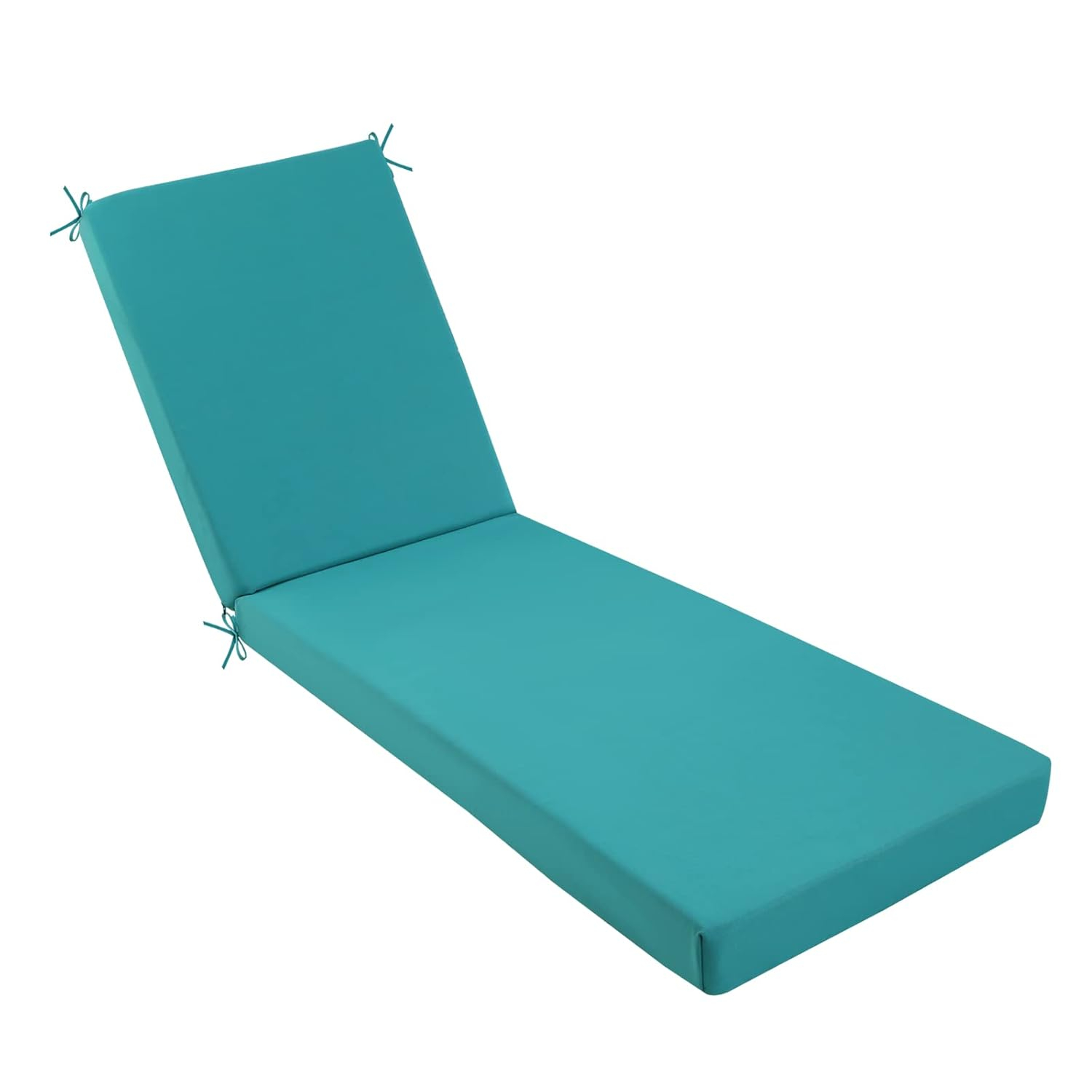 idee-home Chaise Lounge Cushions Outdoor, Lounge Chair Cushions for Patio Furniture Weather and Stain Resistant for Lawn Pool