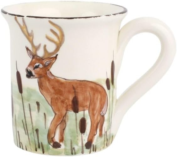 VIETRI Wildlife Deer Mug