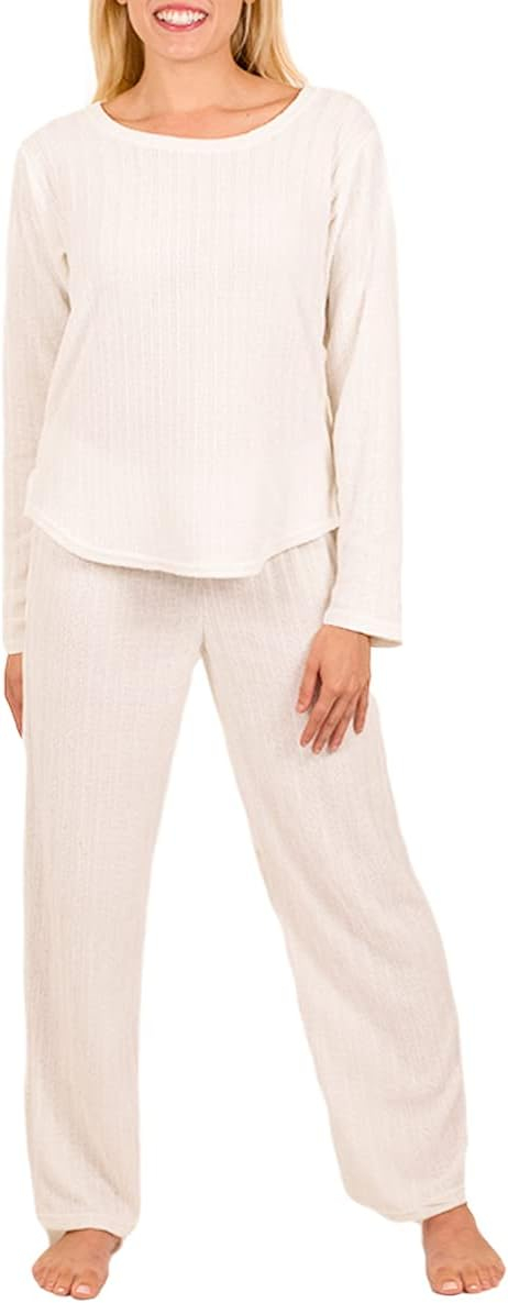 Jo & Bette Fleece Pajama Pants - Womens Pajama Sets 2 Pack Fuzzy PJ Pants Sleepwear - Flannel Pajamas Bottoms Loungewear Set