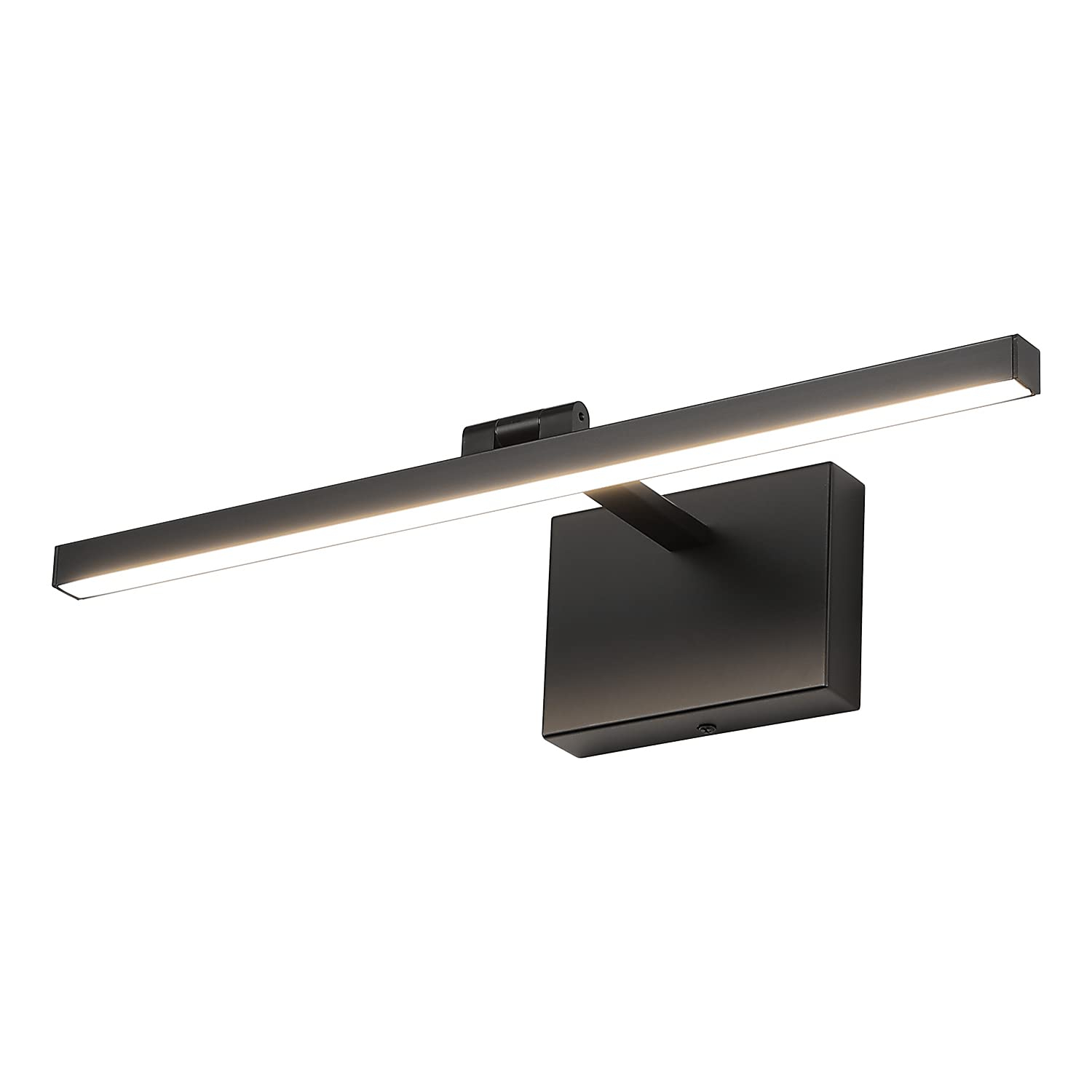 Joosenhouse LED Picture Light Dimmable 19.69" Inches Wall Sconces Lamps Rotatable Head Light Display Lamp for Painting Frame Art, Matte Black,12W Hardwired Connection 3000K