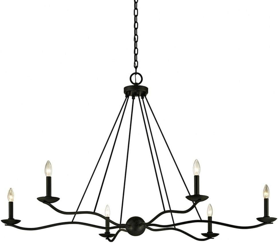 Atherton Chandelier - Black / Large
