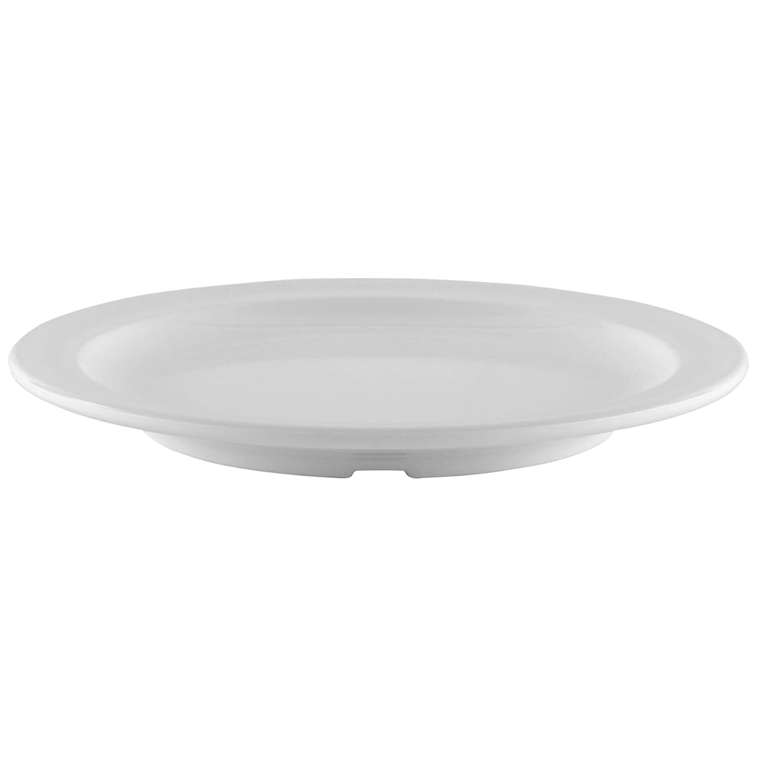 GET DP-506-W Melamine Round Appetizer Plates, 6.5", White (Set of 12)
