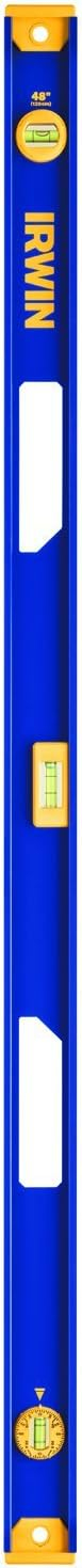 Irwin 48 in. Aluminum I-Beam Level 3 vial