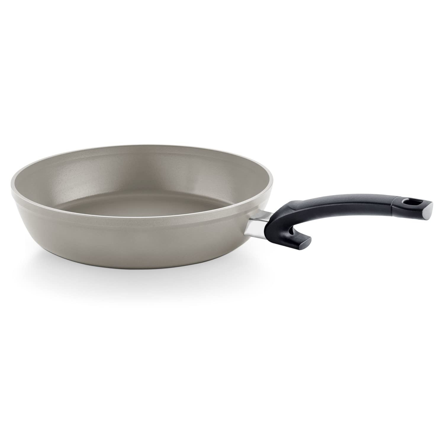 8 Inch Warm Grey Aluminum Ceramic Non-Stick Frying Pan
