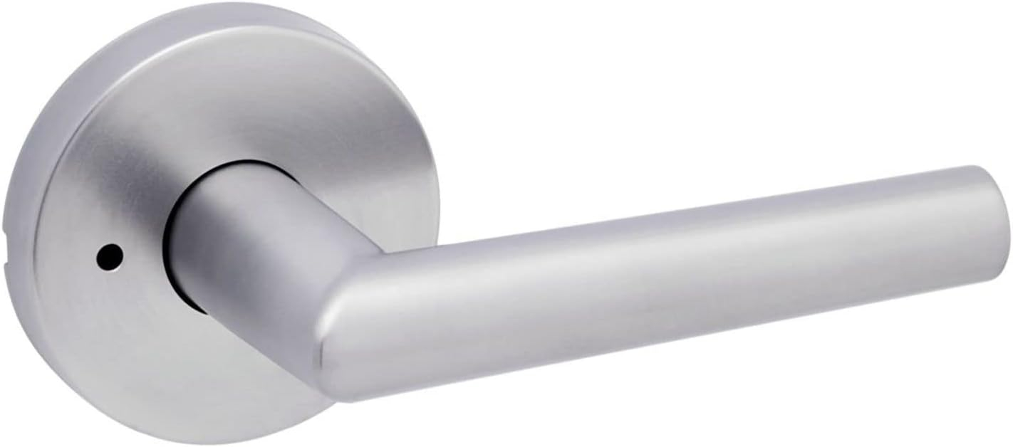 Milan Privacy Door Lever with Round Rosette