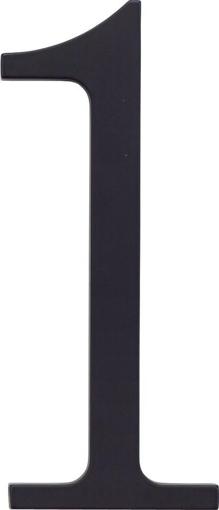 Atlas Homewares Traditionalist 6" H Surface Mount House Number