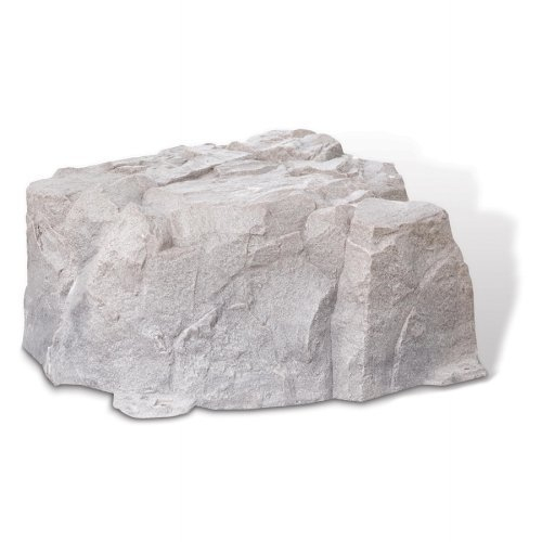 DekoRRa 111-FS Artificial Rock Fieldstone-Gray - Covers Septic Lids Up To 14in High