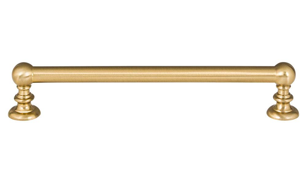 Victoria Polished Brass Bar Handle with Mounting Hardware