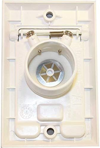 6 Pack of HAYDEN Central Vacuum Wall Inlets - White Square Door 1700-01 Vac Hose Outlet