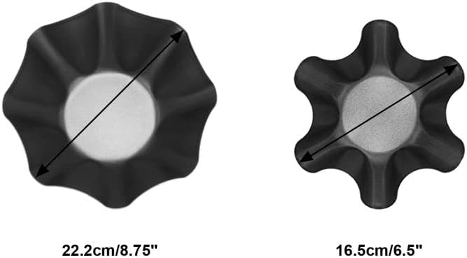 RUVINCE taco bowl shell maker: Large-Nonstick 3-Pack Tortilla Bowl Maker - Craft Perfect Taco Bowls & Salad Shells for Home Cooking & Entertaining