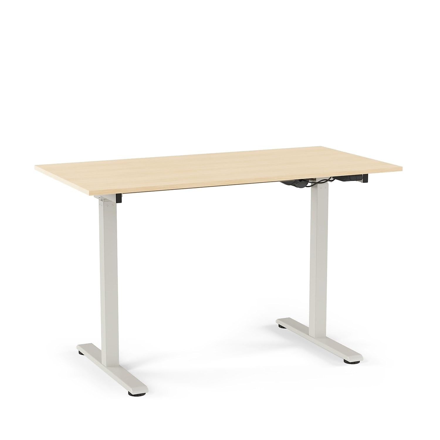 Union & Scale Essentials 48"W Adjustable Standing Desk Natural (UN60415-CC)