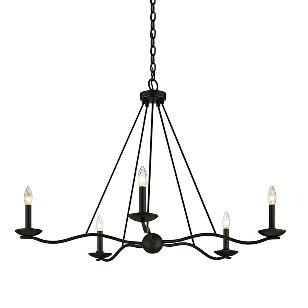Atherton Chandelier - Black / Small