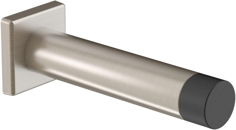 National Hardware - V251 Reed Door Stop - Satin Nickel