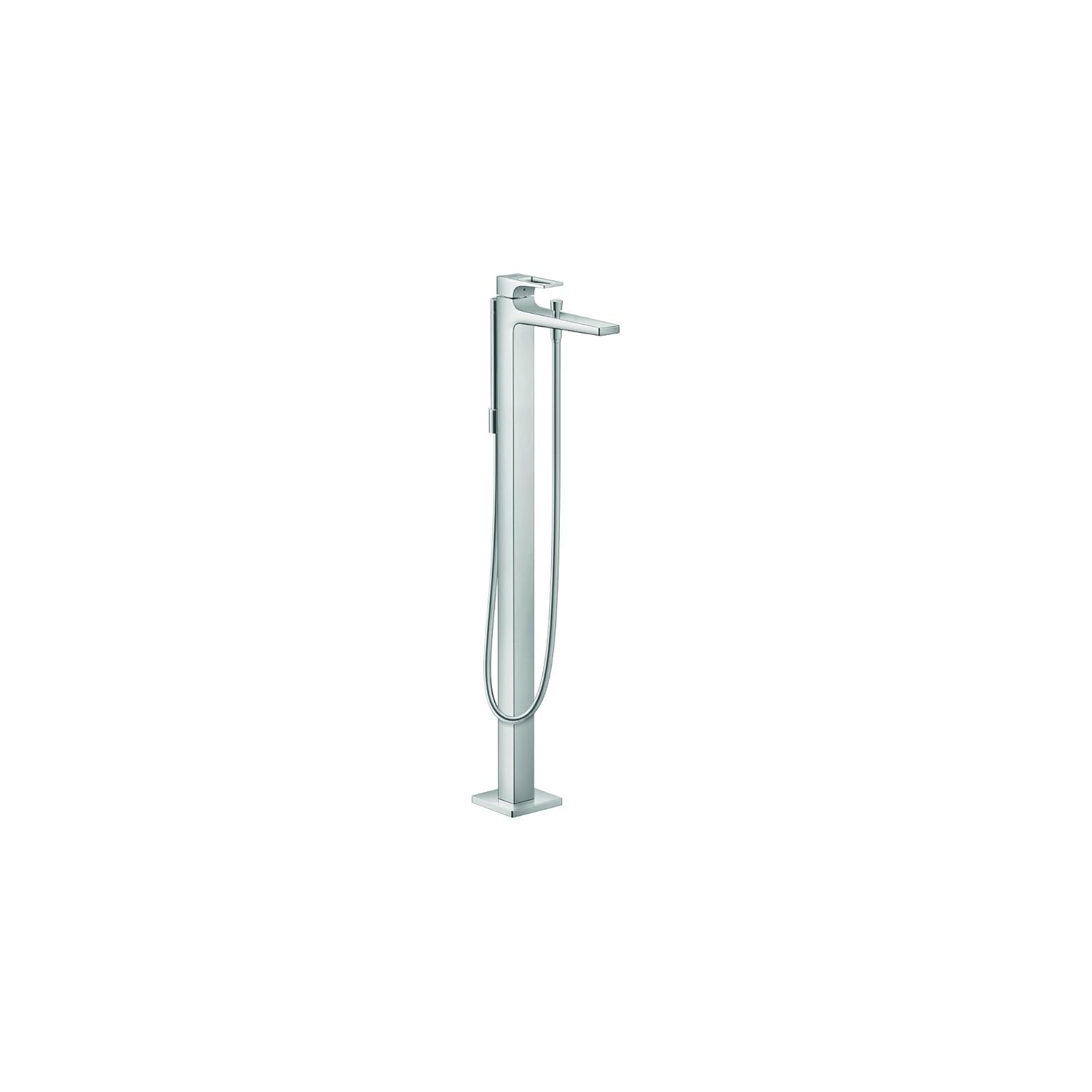 Metropol Single Handle Deck Mounted Freestanding Tub Filler Trim with Hand Shower