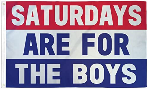 Saturdays are Boys Flag Fraternities Parties Dorm Room Balcony Decor Banner College Flags 3x5 Feet