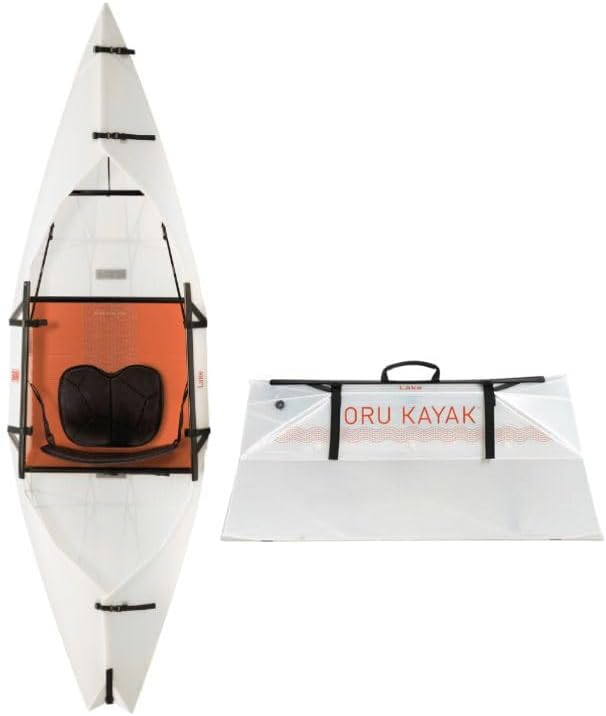 Oru Kayak Foldable Kayak Lake Sport | Lightweight, Portable & Stable - Lake and River Kayaks - Beginner to Intermediate
