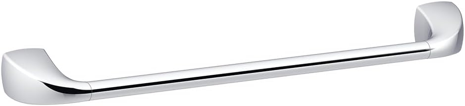 Gerber Gilde 18 in. Bathroom Towel Bar, Wall Mounted Metal Towel Holder, Includes Mounting Hardware and Template, Durable and Corrosion Resistant Finish, Modern Towel Rack Bath Accessory