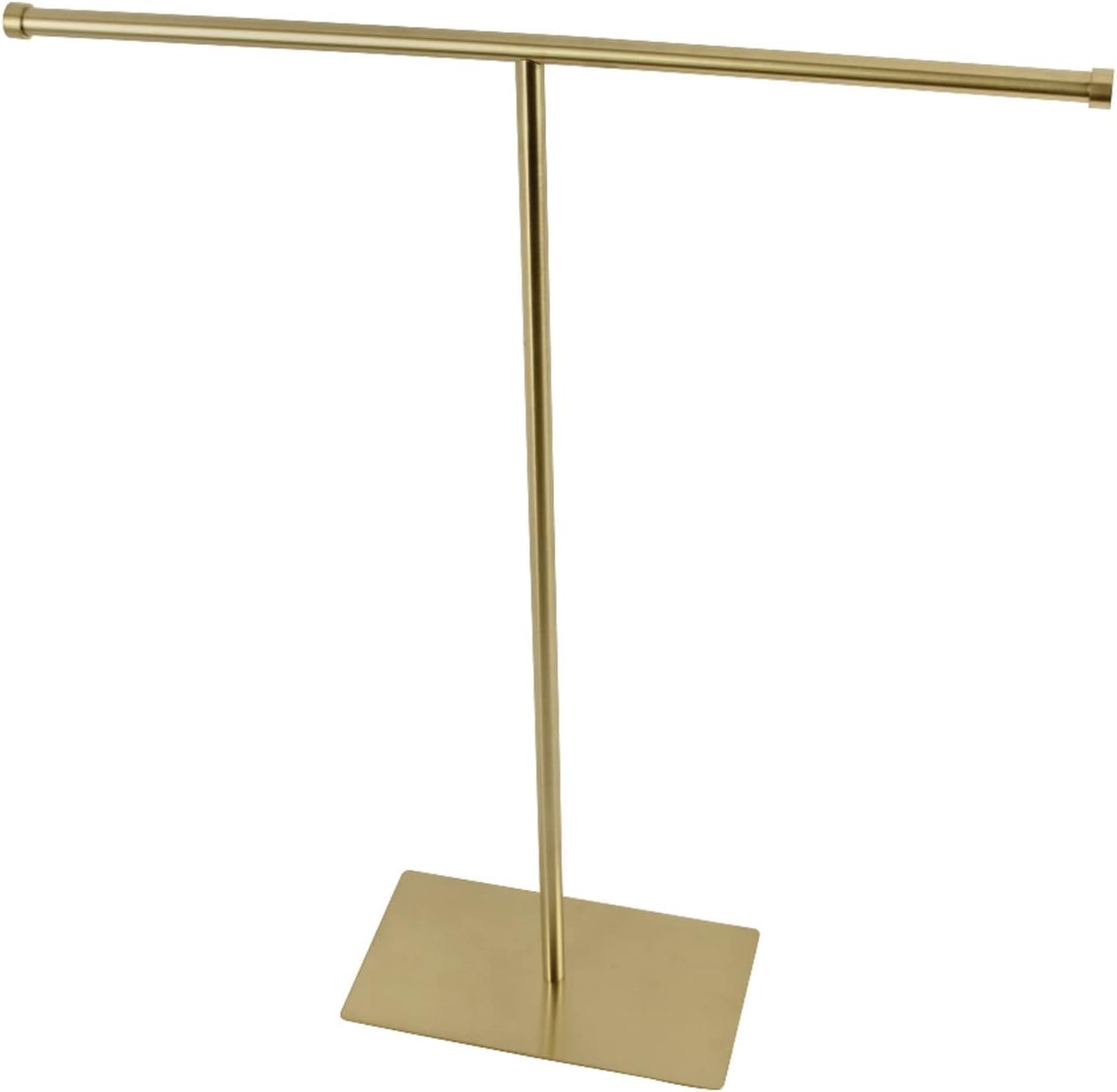 Oil Rubbed Bronze T-Shape Towel Rack with Weighted Base