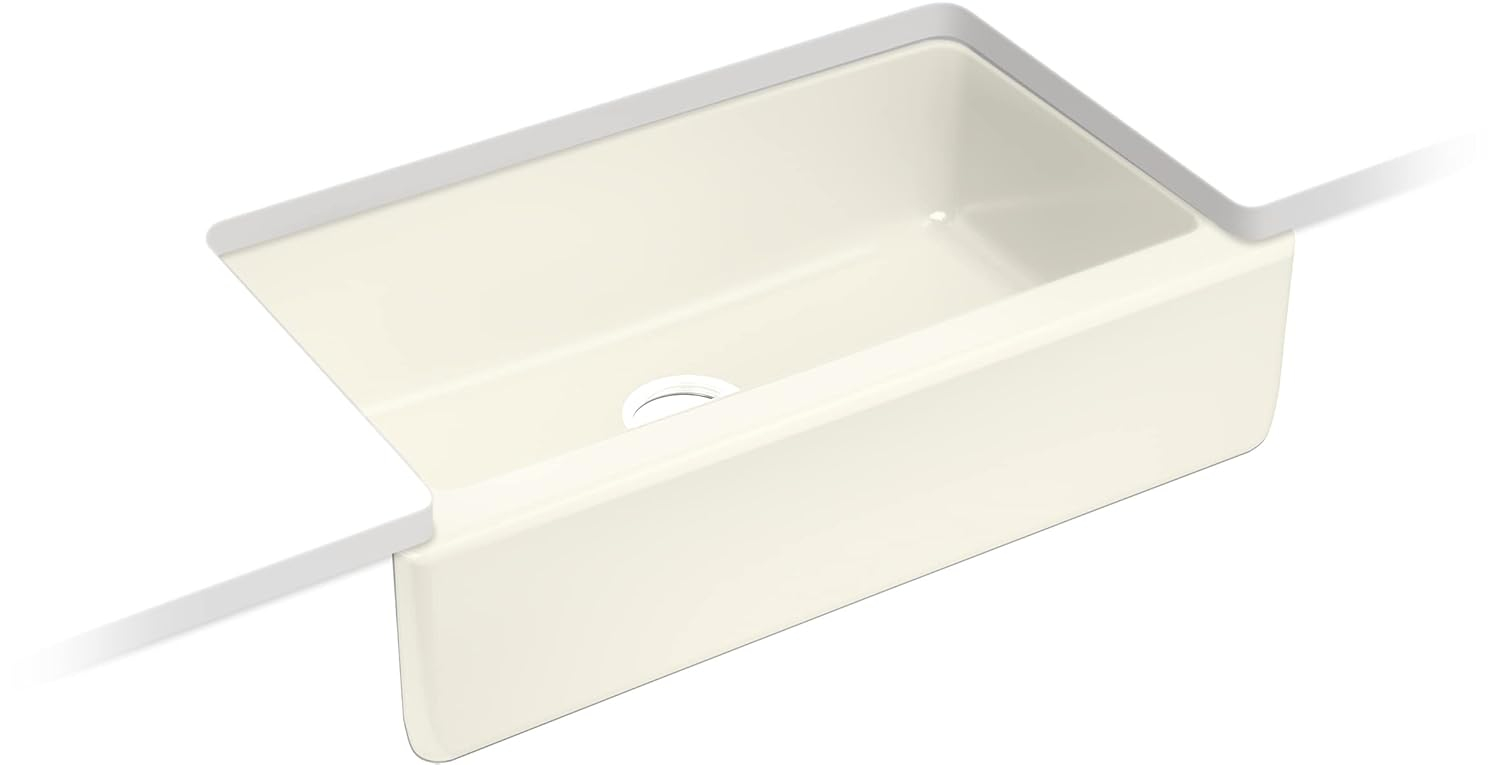 Kohler Dickinson Undermount Single-Bowl Farmhouse Kitchen Sinkundermount Single-Bowl Farmhouse Kitchen Sink K-6546-96