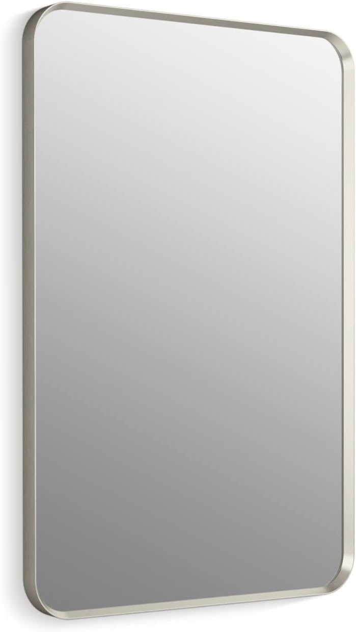 KOHLER Essential Rectangular Wall Mirror, Bathroom / Vanity Mirror with Frame