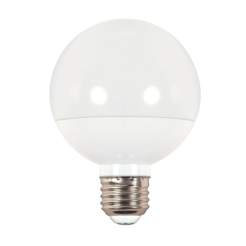 Satco S9203 LED T4 Light Bulb, 6W, 450L, 5000K, 25000 Hour Rating, Natural Light