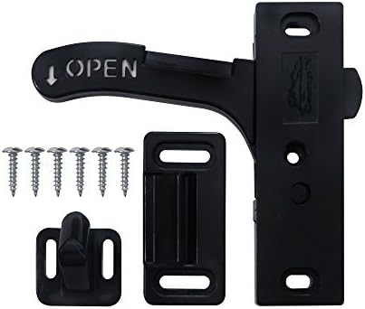 RV- Screen Door Latch Left Hand Handle Kit - Camper Motorhome Travel Trailer
