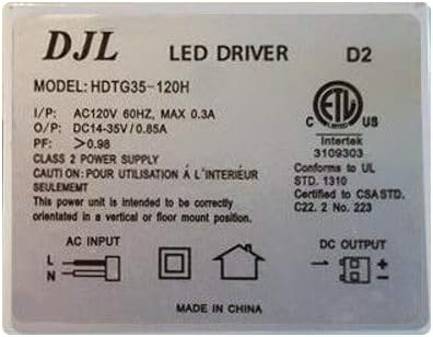 20W Dimmable LED Driver for Ceiling Fixtures