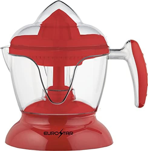 EUROSTAR ECJ600RED 25oz Electric Citrus Juicer, Red