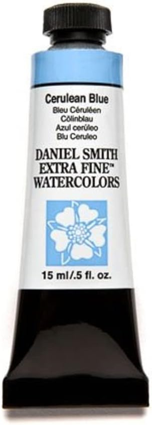 Cerulean Blue Extra Fine Watercolor Paint Tube, 15ml