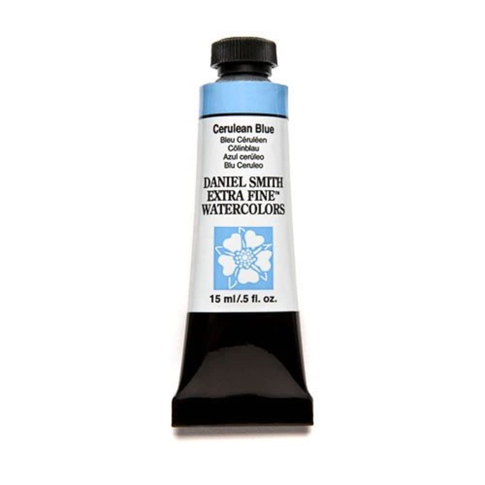 Cerulean Blue Extra Fine Watercolor Paint Tube, 15ml