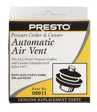 Presto Rubber Pressure Cooker Automatic Air Vent Replacement Part