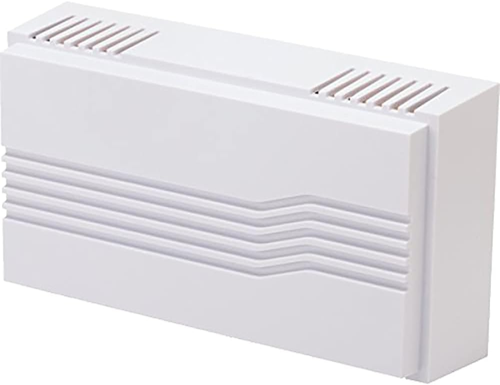 Newhouse Hardware Wired Classic Design Two-Note Door Bell Chime, White