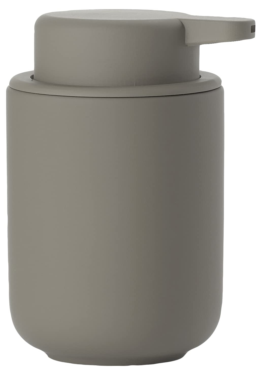 Zone Denmark Ume Soap Dispenser in Elegant Taupe - Stylish and Functional Bathroom Accessory - 3.7" x3.89x5.55 inches