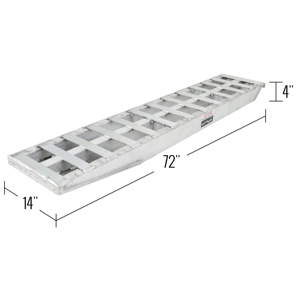 72" x 14" Heavy Duty Aluminum Equipment Loading Ramps