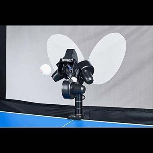 Butterfly Amicus Prime Table Tennis Robot - Wireless Bluetooth Controls - 20 Pre-programmed Professional Drills - 120 Balls Per Minute