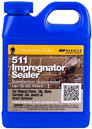 Miracle Sealants 511PT6  511 Impregnator Sealer, Pint, Clear
