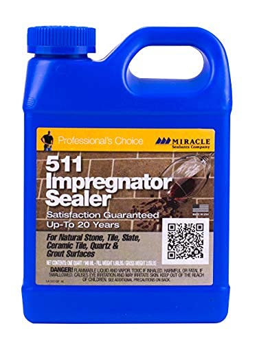 Miracle Sealants 511PT6  511 Impregnator Sealer, Pint, Clear