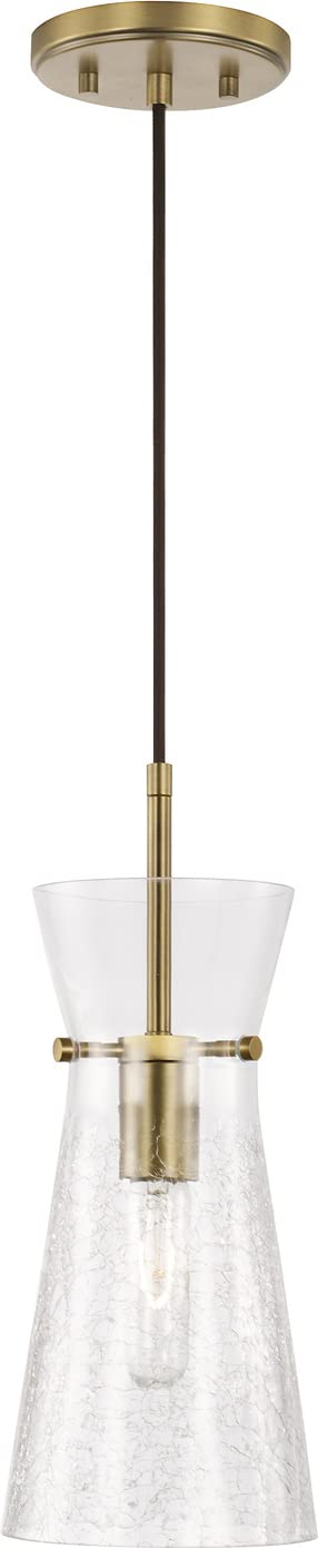 1 Light Pendant-Matte Black Finish Capital Lighting 342411Mb
