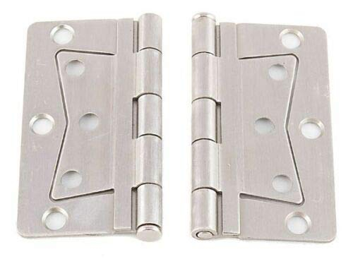 Mobile Home Parts 2 New Butterfly Hinges Satin Nickel