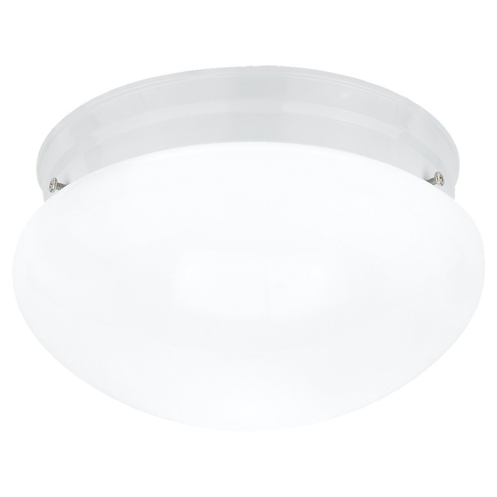Webster 2-Light White Flush Mount