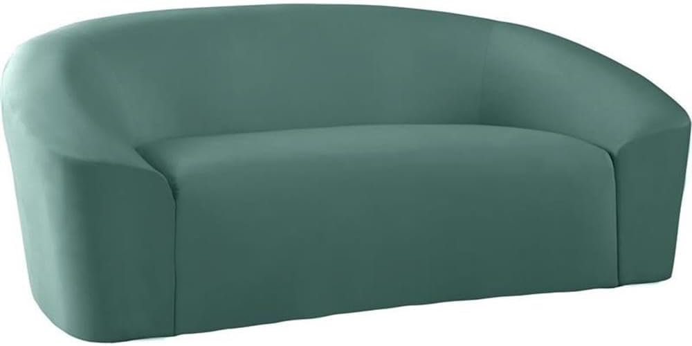Meridian Furniture Riley Black Velvet Loveseat