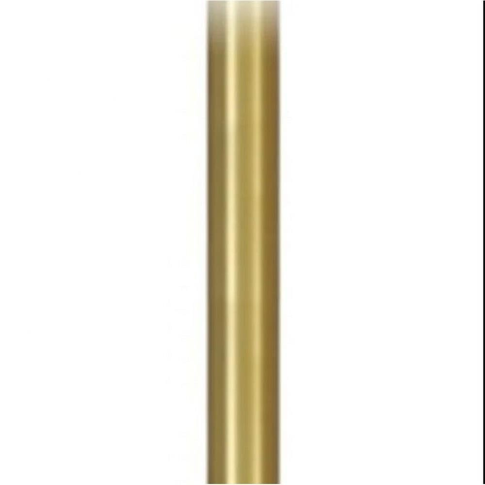 DR548-SBR-Minka Aire Fans-Accessory - Ceiling Fan Downrod-48 Inch Down Rod Length-Soft Brass Finish