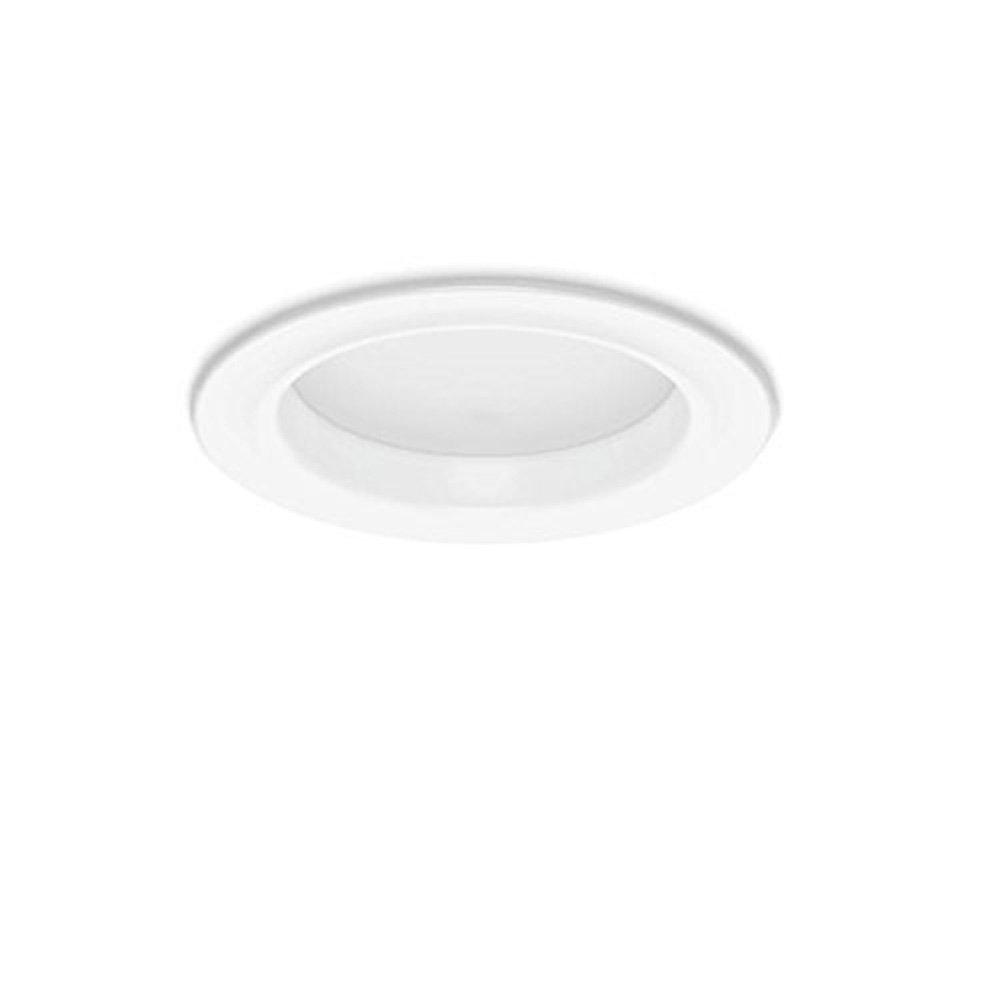 Adjustable White LED Recessed Downlight Fixture, 5-6"