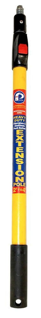 Premier 2 Ft. To 4 Ft. Telescoping Fiberglass & Stainless Steel Push Button Extension Pole