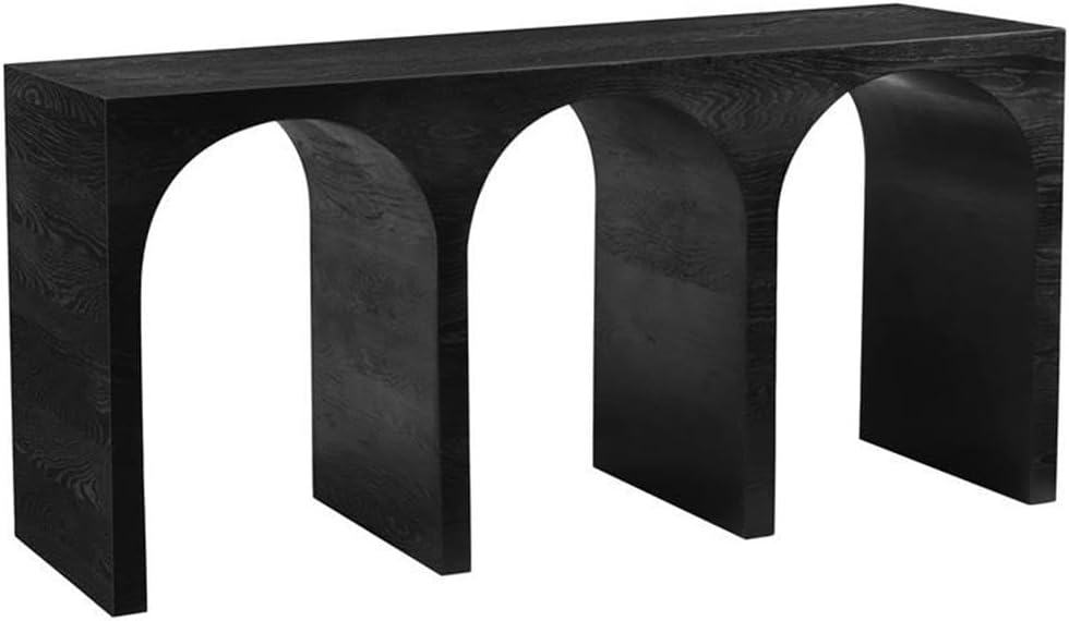 Meridian Furniture June Black Oak Console Table