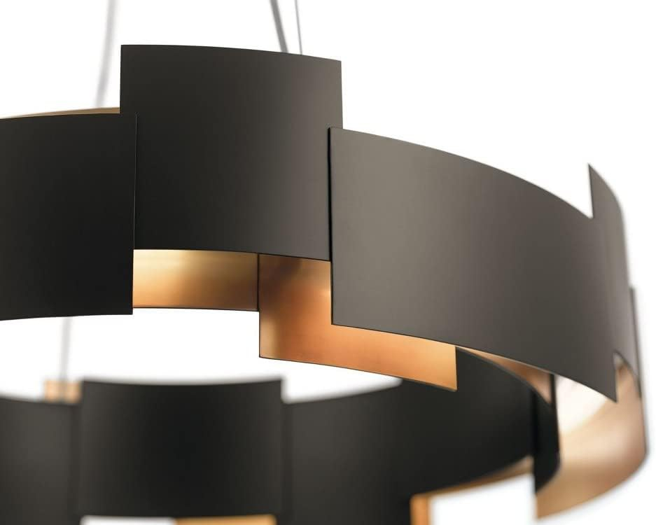 Kichler Moderne 26 1/2" Wide LED Olde Bronze 2-Light Pendant