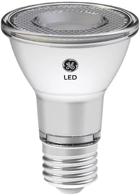 GE 93124156 LED Directional Light Bulb, R20, Daylight, Clear Bulb, 500 Lumens, 7 Watt, 2-Pk. - Quantity 1
