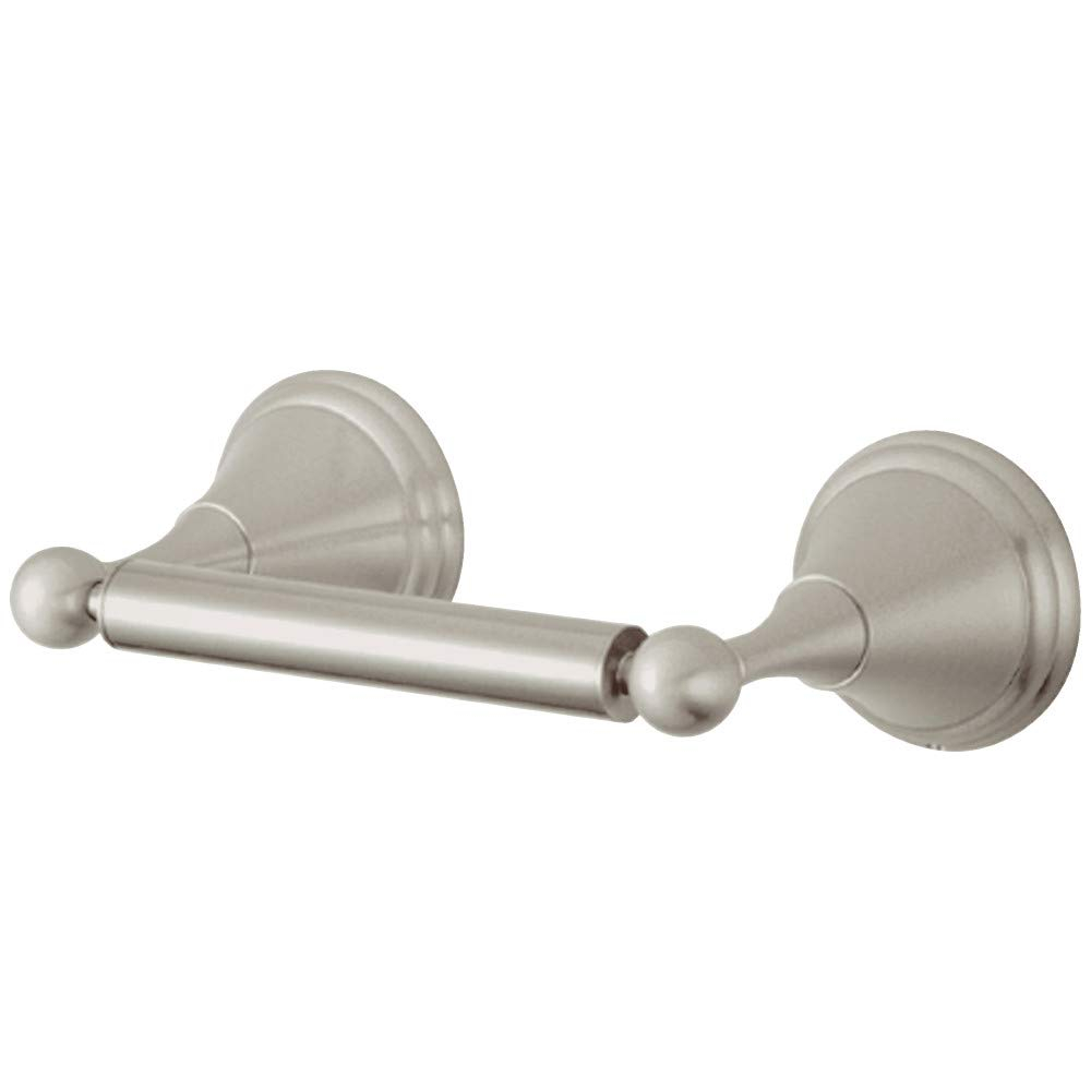 Kingston Brass Ba2978 Governor Wall Mounted Spring Bar Toilet Paper Holder - Nickel